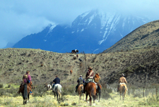Chile-Patagonia / Torres del Paine-Torres del Paine - Glacier Ride
